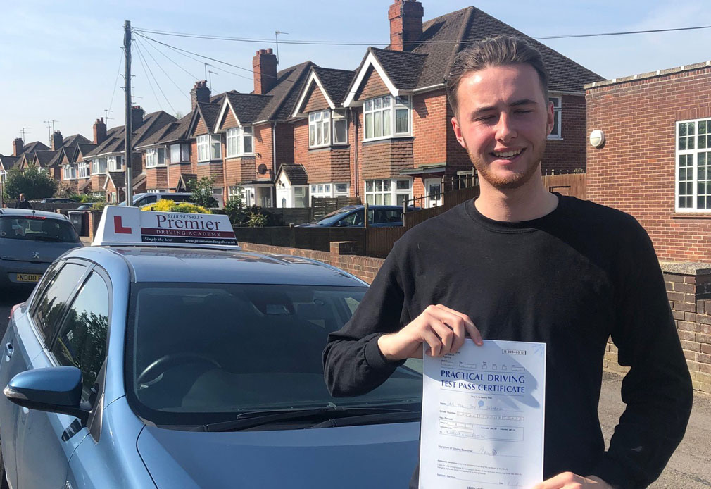 Premier and Angels - Recent Driving Test Pass